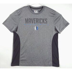 UG Ultra Game Dallas Mavericks T-Shirt Mens XL Gray NBA Short Sleeve Crew Neck